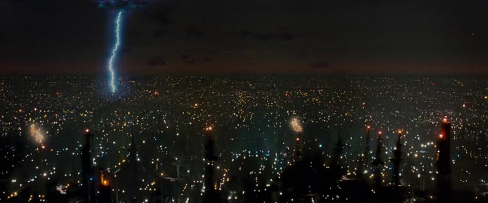 Ridley Scotts vision af Los Angeles anno 2019 i 'Blade Runner' (1982).