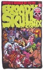 Forsiden af Bloody Skull Comix #2