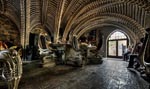 HR Giger Bar i Gruyères, Schweiz.
