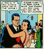 Clark og Lois på date. 'Action Comics' #1 (1938).