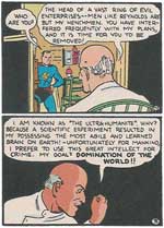 The Ultra-Humanite introducerer sig selv. 'Action Comics' #13 (1939).