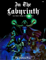 'Into The Labyrinth', 'Advanced Melee' og 'Advanced Wizard' havde samme cover, bare med anden tekst.