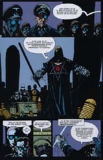 De skumle nazister er i gang med ritualet, der frembringer Hellboy (fra 'Ondskabens Frø')