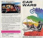 Coveret af den originale ziplock-udgave af 'Car Wars' fra 1981