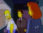 Serien blev så populær, at Mulder og Scully er med i et afsnit af The Simpsons - naturligvis med stemme af David Duchovny og Gillian Anderson.