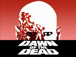 Reklameplakat for George Romeros 'Dawn of the Dead'