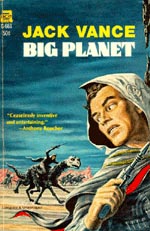 Forsiden af Ace Publishings førsteudgave af 'Big Planet'