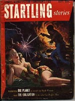 'Startling Stories', september 1952, hvori novellen 'Big Planet' udkom første gang