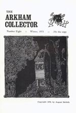 'The Arkham Collector', vol. 8, 1970 'The Arkham Collector', vol. 8, 1970.
