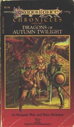 'Dragons of Autumn Twilight', første udgave fra 1984.