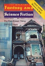 'The Magazine of Fantasy and Science Fiction', januar 1977 hvor første del af 'The Pale Brown Thing' udkom