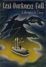 Førsteudgaven af 'Lest Darkness Fall', Henry Holt and Company 1941.