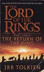 Forsiden af movie tie-in-udgaven af 'The Return of the King' (2001).