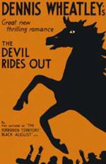 Førsteudgaven af 'The Devil Rides Out' fra 1934.