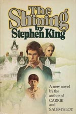 Førsteudgaven af The Shining, Doubleday 1977.