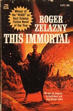 Forsiden af forlaget Ace Fictions førsteudgave af 'This Immortal' fra 1966