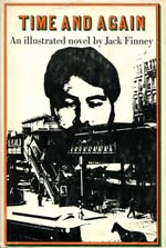 Forsiden af førsteudgaven af 'Time and Again', Simon & Schuster 1970.