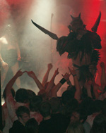 Frontmonsteret og forsangeren for GWAR, Oderus Urungus.