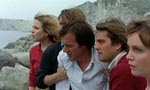 Gruppen indser at de er strandet på øen, da deres båd er væk.
