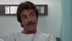 Tom Selleck inden han går i koma.