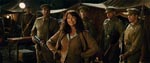 Frygteligt overspil fra første sekund, hun er på lærredet. Karen Allen som Marion Ravenwood.