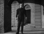 Frankensteins monster (Lon Chaney Jr.).