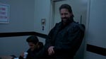 Kane Hodder, der har været inde i Jason siden film nr. 7, har her en lille rolle som politibetjent (det er ham til højre).