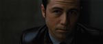 Joseph Gordon-Levitt i tung makeup, der skulle få ham til at ligne en ung Bruce Willis.