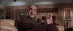 En veloplagt Telly Savalas som Ernst Stavro Blofeld En veloplagt Telly Savalas som Ernst Stavro Blofeld.