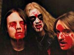 Et af de klassiske Mayhem-bandfotos, hvor Pelle 'Dead' Ohlin er med.