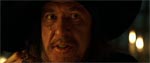 En særdeles veloplagt Geoffrey Rush som den skurkagtige kaptajn Barbossa.