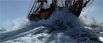 Ingen sørøverfilm er naturligvis fuldendt uden nogle gode sekvenser til søs, og dem er der også mange af i 'Pirates of the Caribbean'.