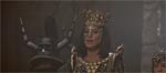 Den onde Dronning Gedren (skuespilleren Sandahl Bergman er den samme som spillede Valeria i 'Conan the Barbarian').