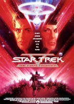 Den originale filmplakat for 'Star Trek V: The Final Frontier'.