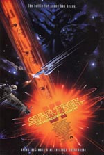 Den originale filmplakat for 'Star Trek VI: The Undiscovered Country'.