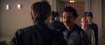 Han Solo møder sin gamle kammesjuk Lando Calrissian (Billy Dee Williams).
