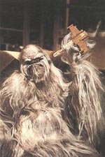 Itchy med en X-Wing.