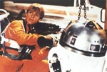 Luke og R2D2.