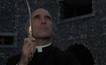 Fader Michael (Christopher Lee).