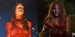 Især horror-genren er mål for remakes. Til venstre er det Sissy Spacek i Brian De Palmas 'Carrie' (1976) og til højre Chloë Grace Moretz i den ligegyldige 2013-version.
