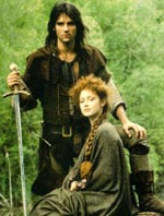 Michael Praed som Robin of Locksley i TV-serien 'Robin of Sherwood' Michael Praed som Robin of Locksley i TV-serien 'Robin of Sherwood'.