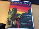 Layoutskitse til det kommende fysiske nummer af 'Planet Pulp'.