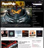 Det andet 'Planet Pulp'-design.
