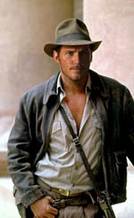 Dette photoshoppede billede antyder, at Pratt vil gøre en god figur som Indiana Jones.