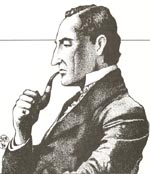 Sherlock Holmes i Kevin Ramos fortolkning.