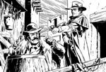 Det hele er ikke Weird West - der er også godt, gammeldagds macho-west-stemning 