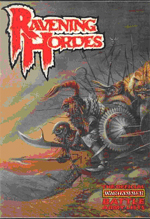 'Ravening Hordes' med forside af Cristos Achillos.