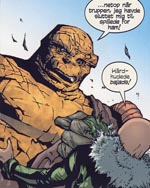 Ben Grimm i kamp med én af Dooms lakajer.