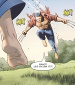 En rask slåskamp mellem Logan (Wolverine) og Scott Summers