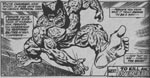Hank McCoy, aka The Beast i sin mere dyriske form. Fra 'Amazing Adventures' #11, tegnet af Tom Sutton.